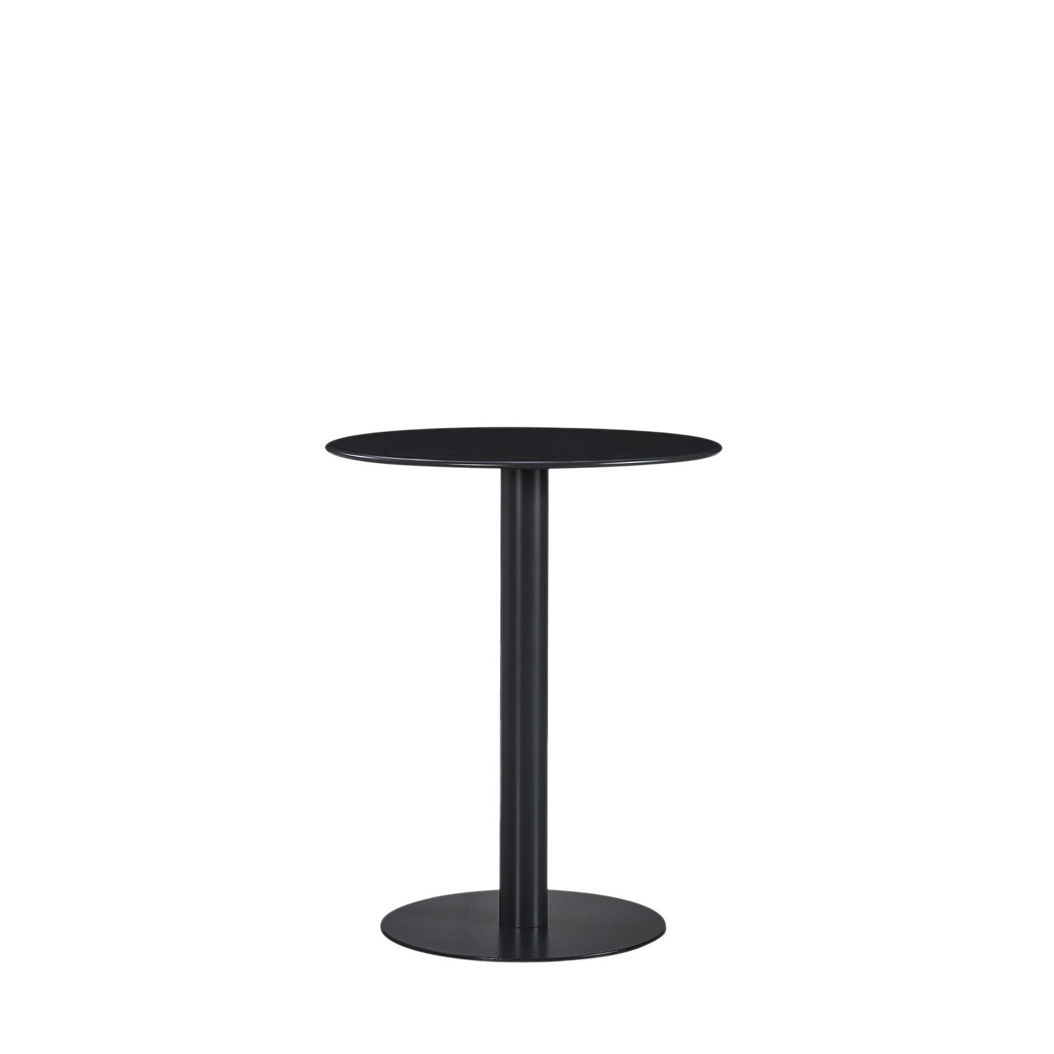 ESSTISCH Thule Grau 60 cm x 76 cm - Grau, Metall (60/60/76cm)