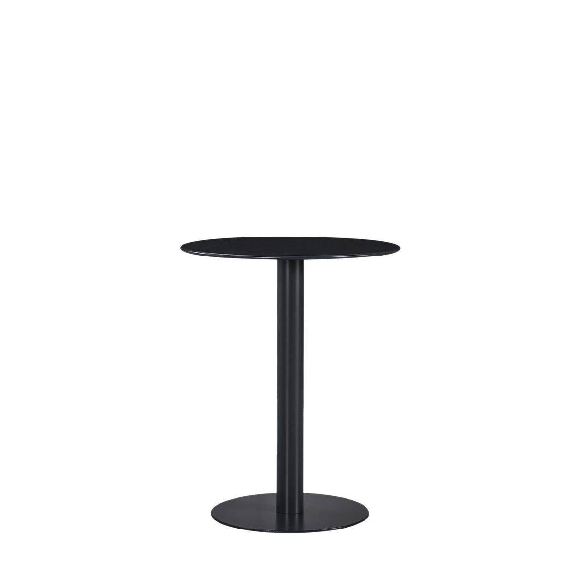 ESSTISCH Thule Grau 60 cm x 76 cm - Grau, Metall (60/60/76cm)