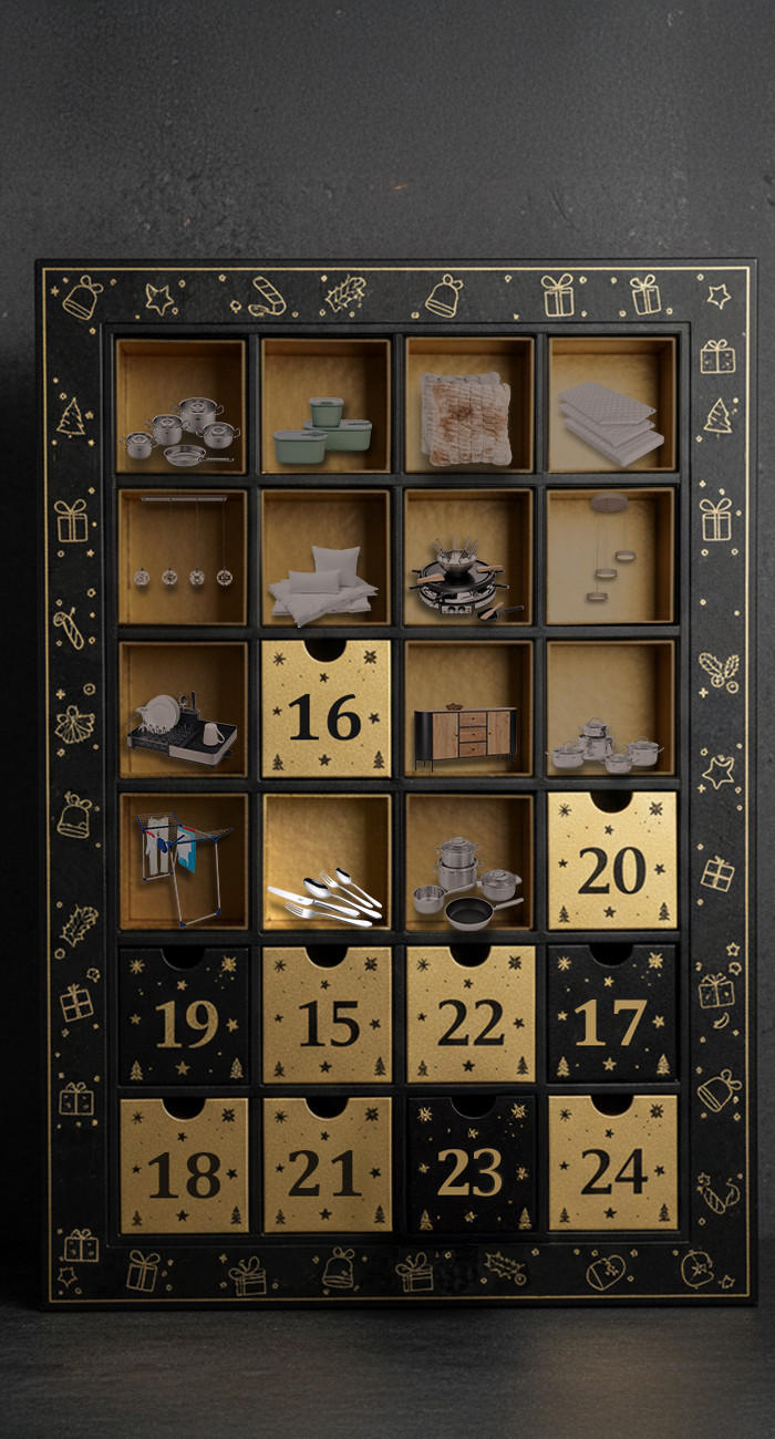 2025.12.14-én 50%* kedvezményt adunk a 35010263/01 cikkszámú, 60 részes Justinus evőeszközkészletre áruházainkban és online! További információért kattintson a „Kivételek és részletek” gombra.