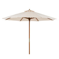 SONNENSCHIRM - Beige - Beige, Holz/Textil (270/270cm) - home24