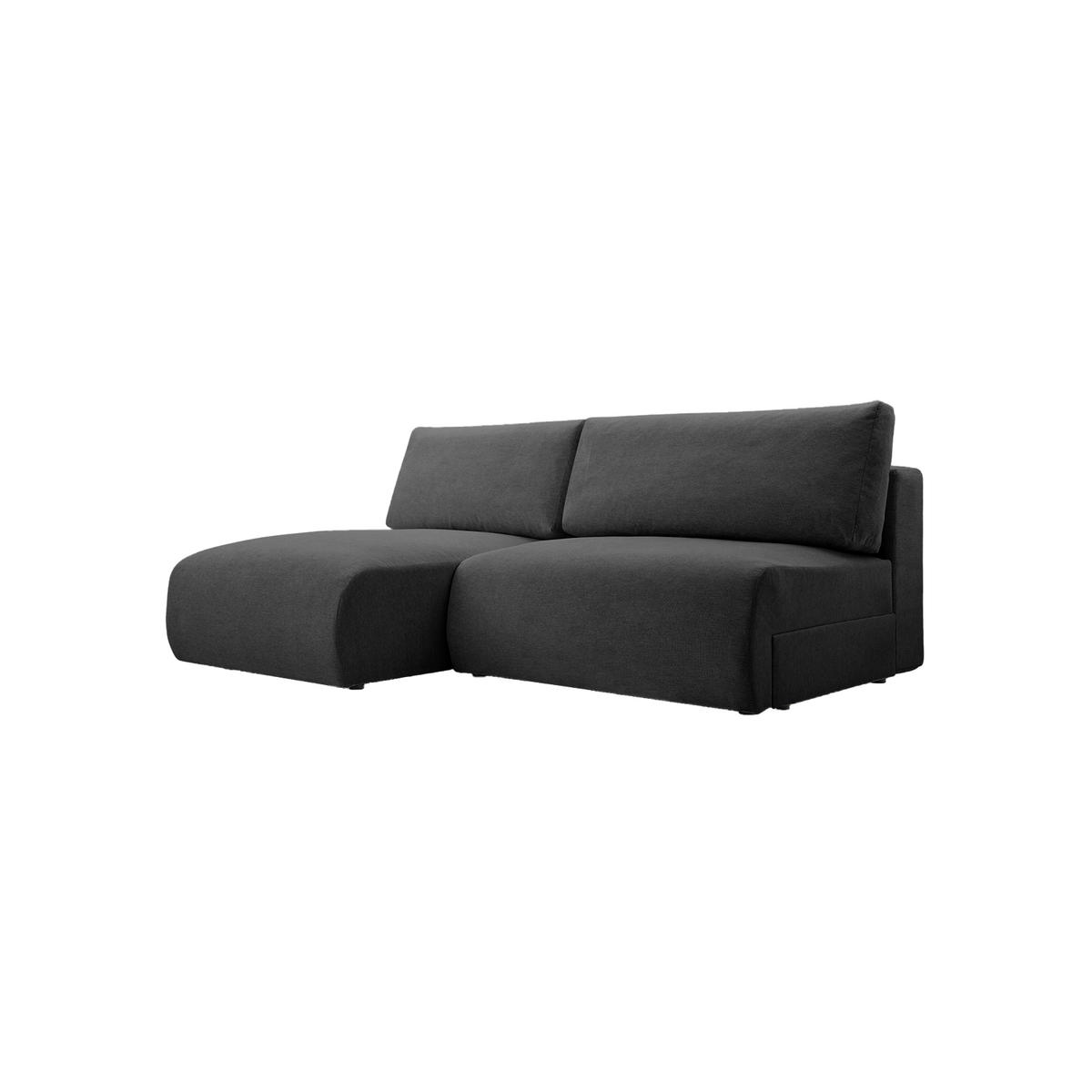 ECKSOFA Ripley mit Schlaffunktion, Anthrazit - Anthrazit, Textil (223/150cm) - Fedve