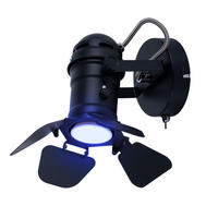 LED WANDLEUCHTE EGON Metall Schwarz - Schwarz, Metall (16/21.5/24.5cm) - Globo Lighting