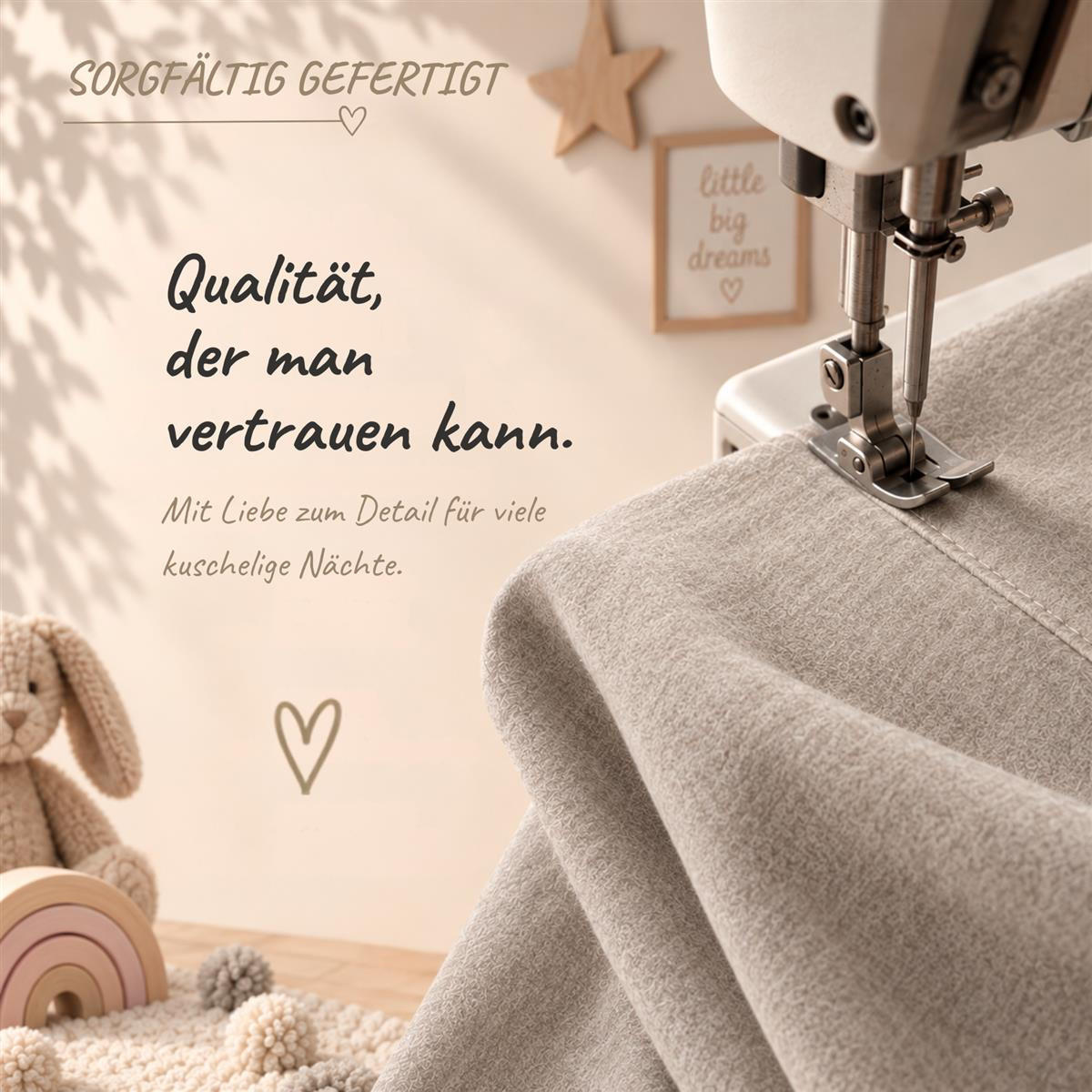 BIBER-BETTWÄSCHE 135x200 für Kinder 100% Baumwolle - Prinzessin - Rosa, Textil (135/200cm) - Carpe Sonno