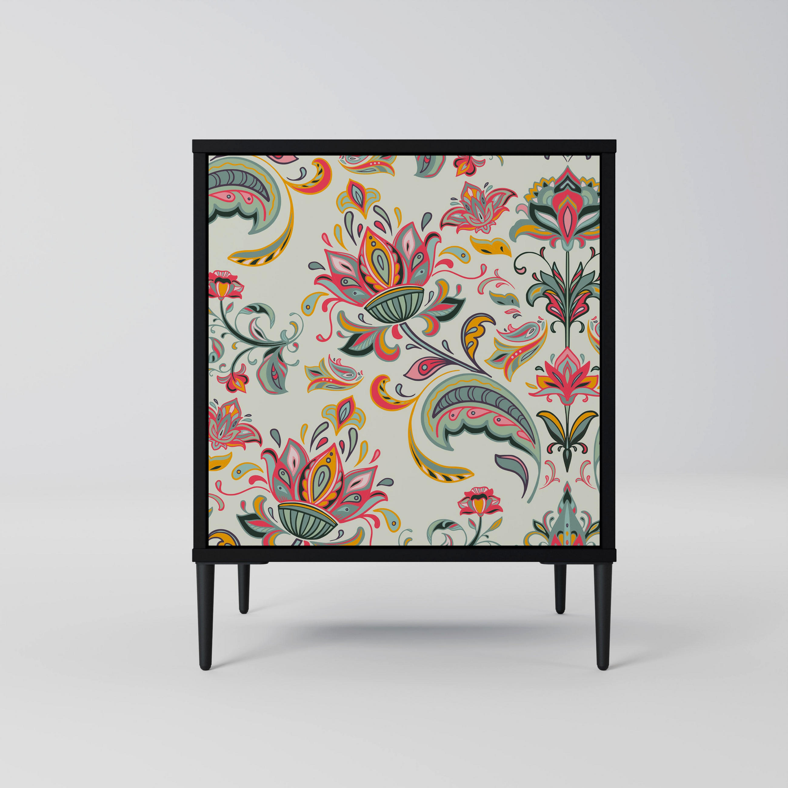 SpaceRebels Sideboard Schwarz 57.5x72.5x42 cm