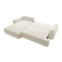 SCHLAFSOFA - 4 Personen-Sitzer - Stoff - Beige - - Beige, Textil (270/81/167cm) - Vente-Unique