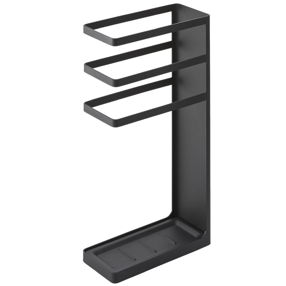 SCHIRMSTÄNDER Tower schwarz 23/10/44 cm - Schwarz, Metall (23/44/10cm) - Yamazaki