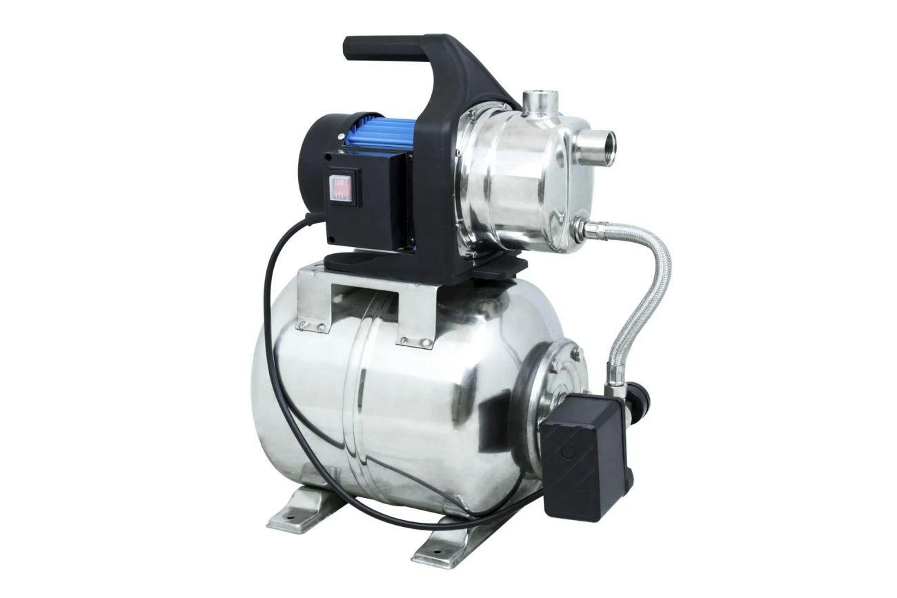 HAUSWASSERWERK HWW 1000 E, mit Thermoschutz - Edelstahlfarben, Metall (32/62/52cm) - Westfalia