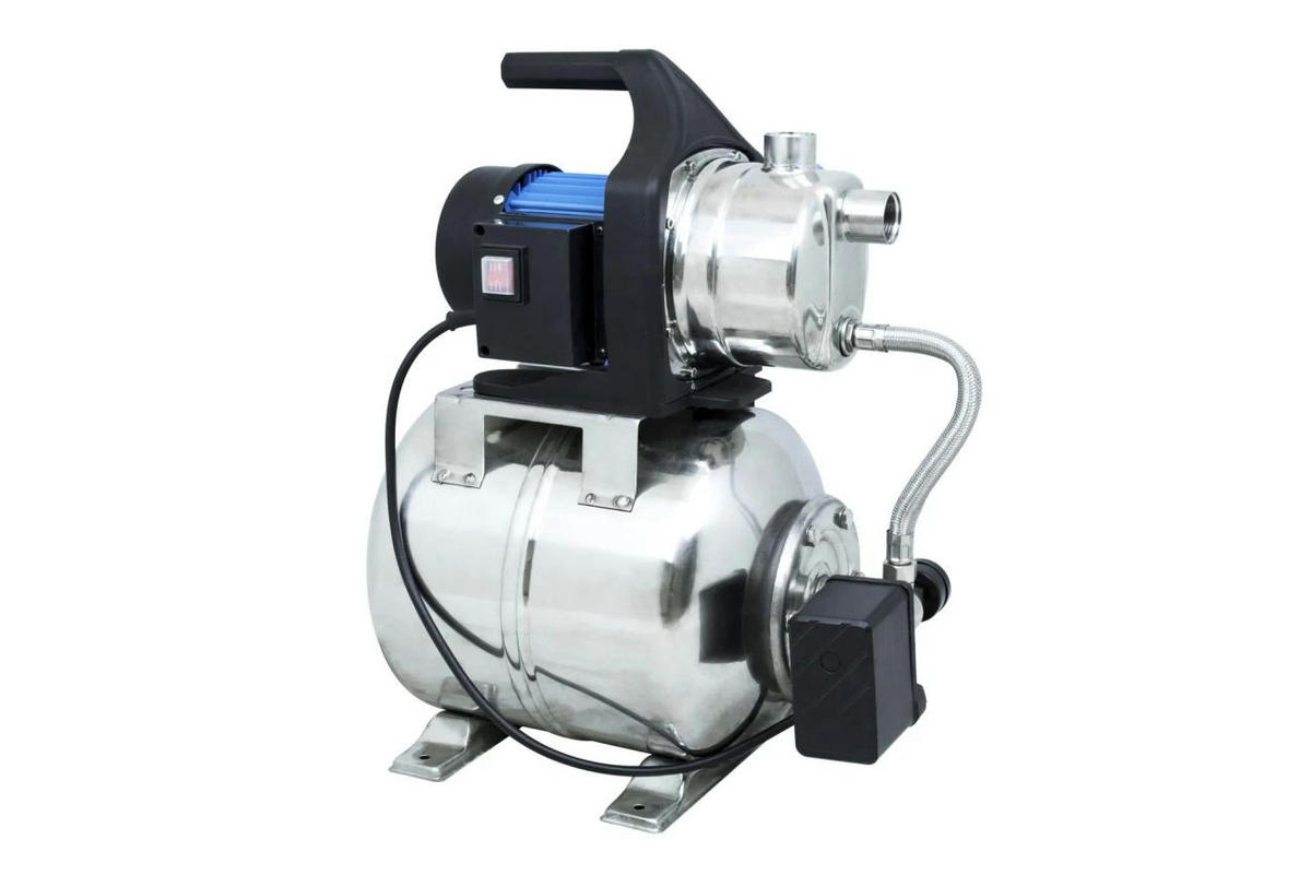 HAUSWASSERWERK HWW 1000 E, mit Thermoschutz - Edelstahlfarben, Metall (32/62/52cm) - Westfalia