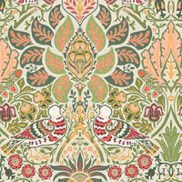 TAPETE Rose Olive - Grün, Papier/Kunststoff (52/1000cm) - Graham & Brown