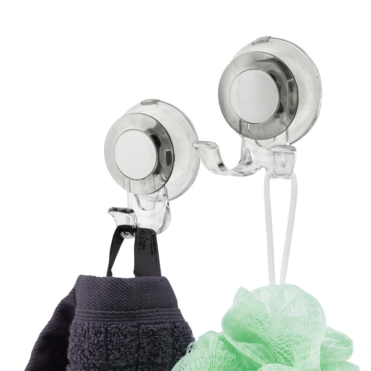 HAKEN 2er-Set VENTOSA, transparent, Kunststoff - Transparent, Kunststoff (5.5/4/7.5cm) - bremermann