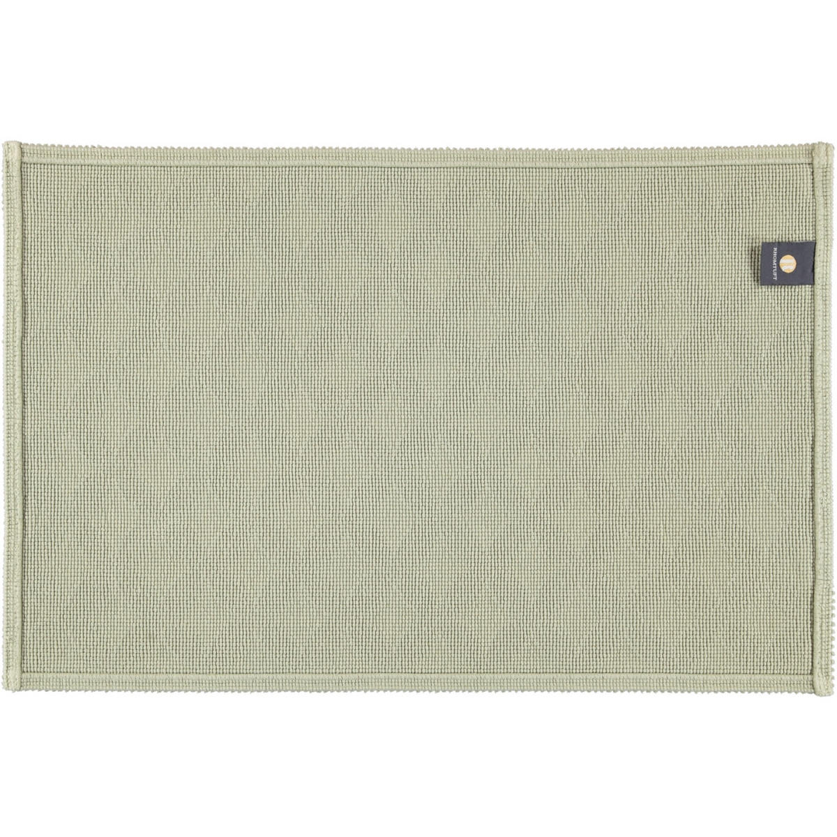 BADEMATTEN SEASIDE JADE - 90 - Jadegrün, Textil (60/90cm) - Rhomtuft