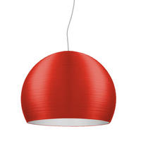 HÄNGELEUCHTE Focus - Rot, Metall (50/50/45cm) - Lumicom