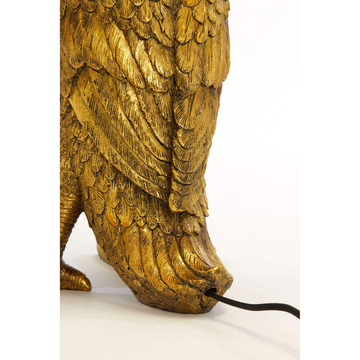 TISCHLAMPE Ente Bronze 32/31/65 cm - Bronzefarben, Kunststoff (32/31/65cm) - Light & Living