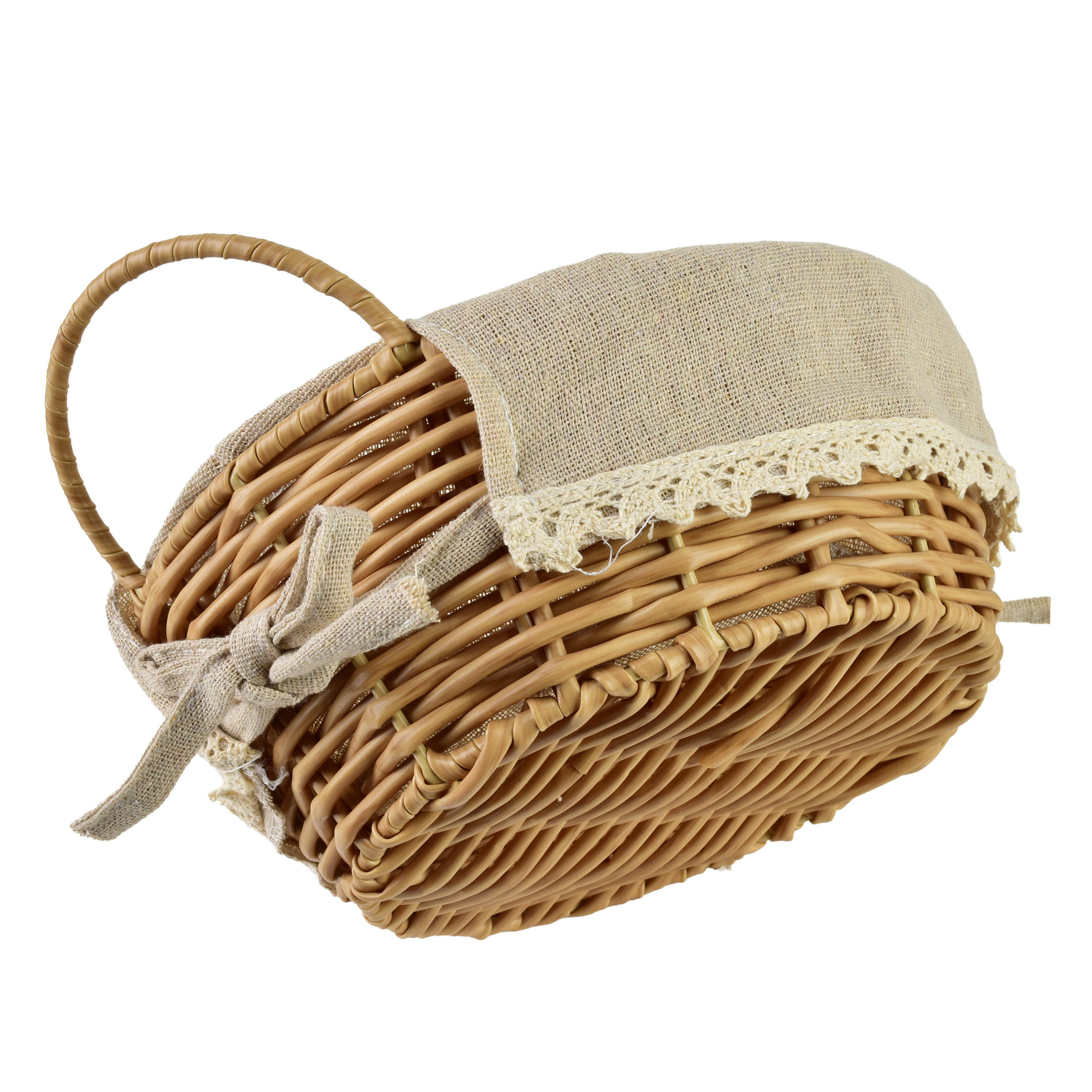 BROTKORB Will Naturfarbe 20x20x8 cm Kunststoff - Naturfarben, Kunststoff (20/8/20cm) - Mondex