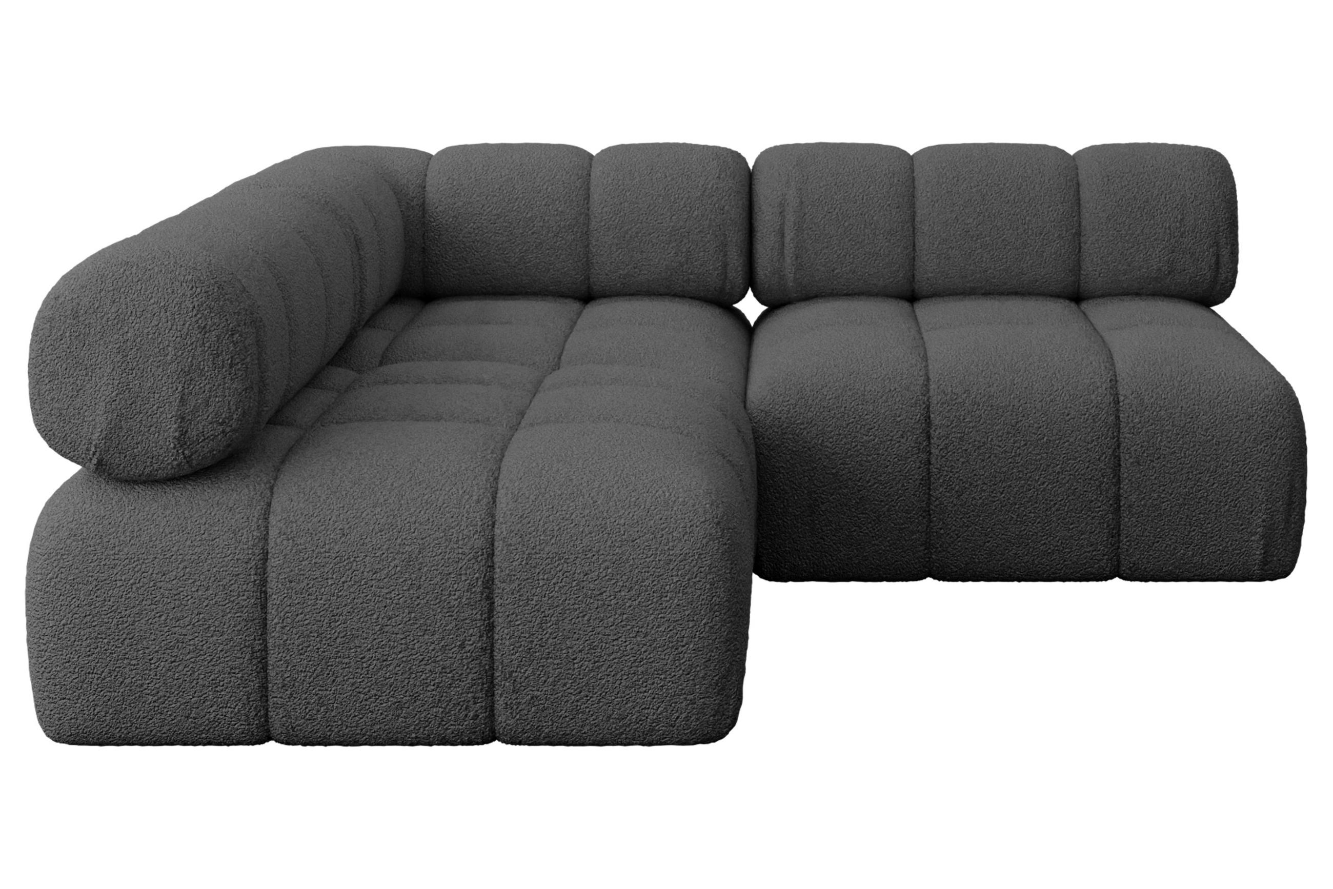 Altdecor Ecksofa Grau 190x190 cm