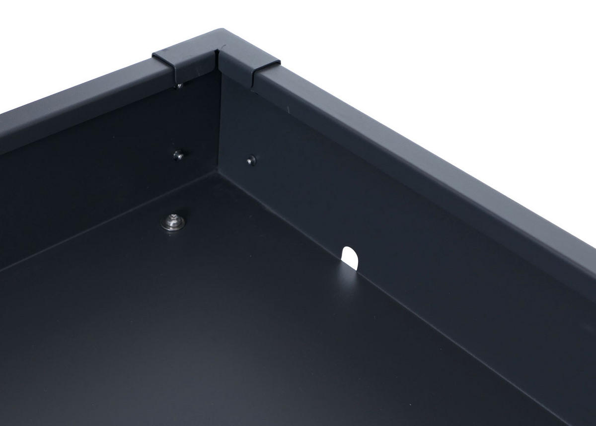 GÁRAŽ PRO KOSÍCÍ ROBOT Anthracit - antracitová, kov (60/39/70cm) - MCW