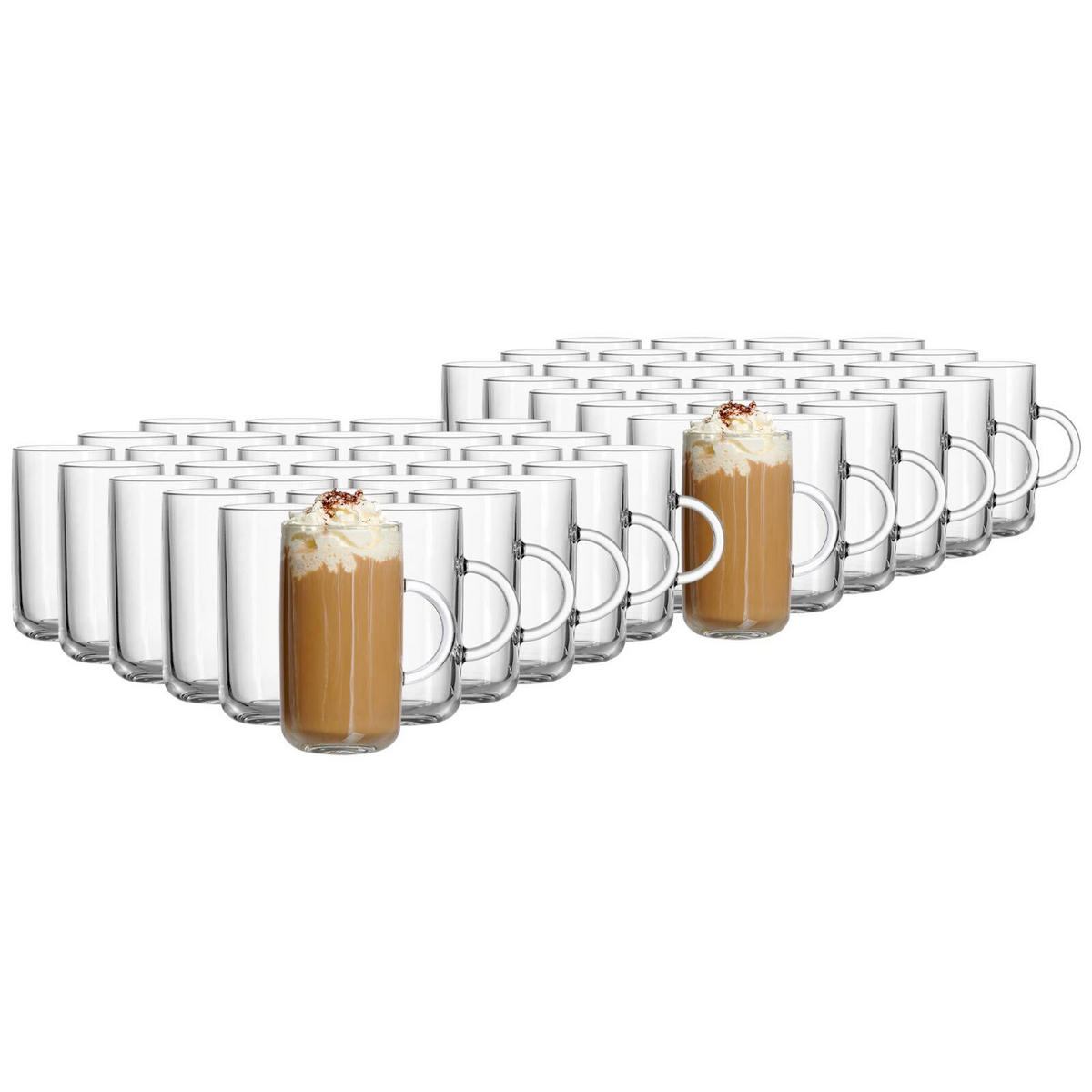 LATTE MACCHIATO / GLÜHWEIN GLÄSER Marco transparent 270 ml 60er Set - Transparent, Glas (0.27L) - Ritzenhoff Breker