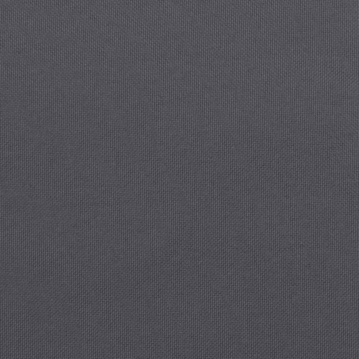 SONNENLIEGEN-AUFLAGE Anthrazit 186/58/4 Cm Oxford-Gewebe - Anthrazit, Textil (58/4/186cm) - vidaXL