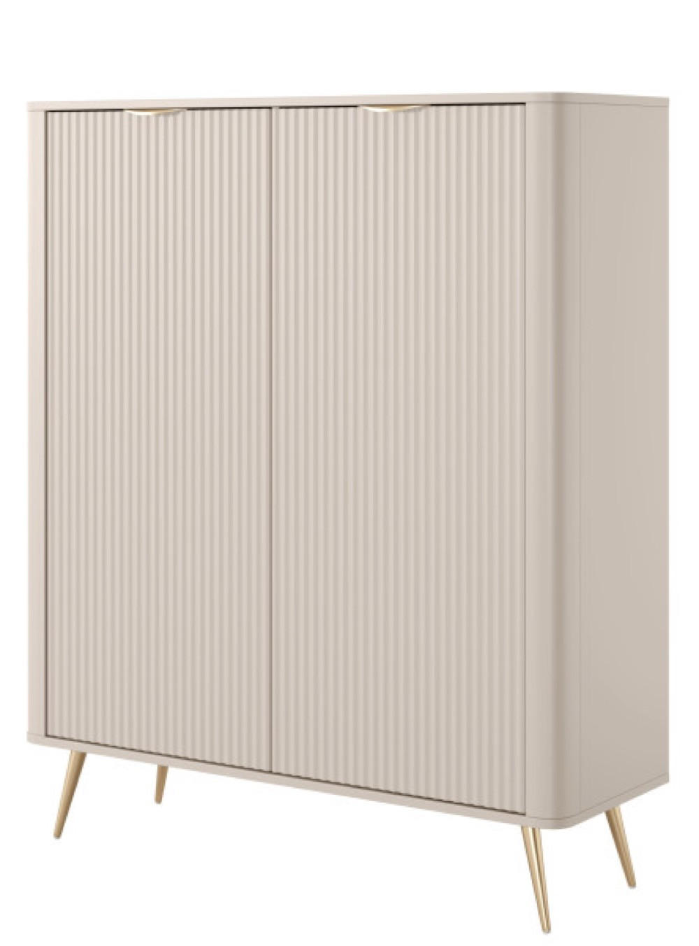 KOMMODE Mehrfarbig Lena 113.2x38 cm Mit Regalen Mit Metallgestell - Multicolor, Holzwerkstoff (113.2/134.1/38cm) - Sepro Meble