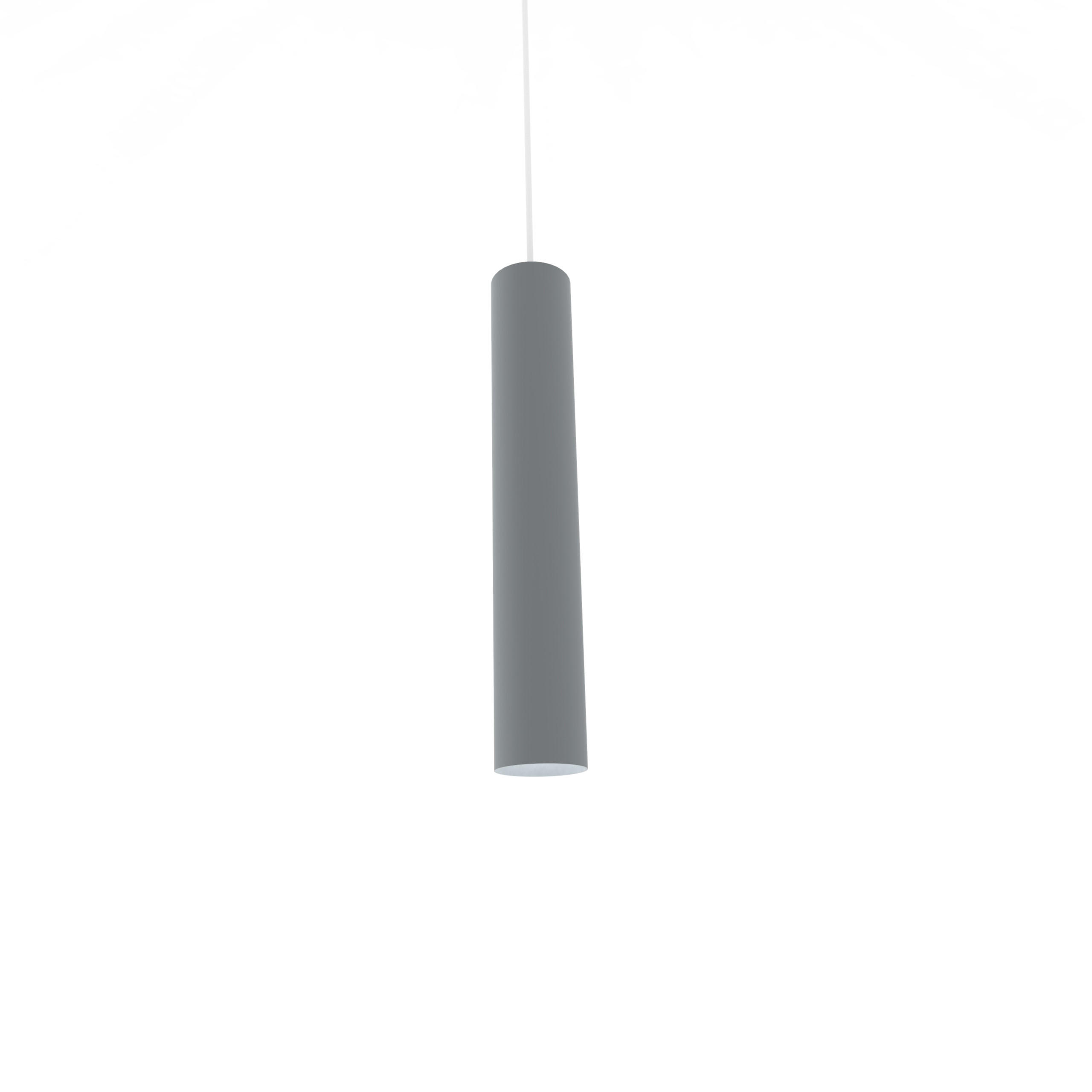 Lumicom Hängeleuchte Grau 6x30x6 cm