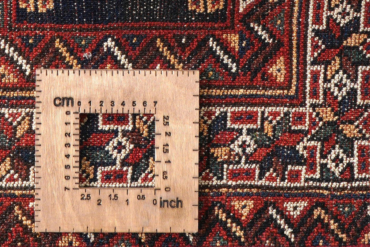 ORIENTTEPPICH handgeknüpft Gashgai Blau 63/60 cm Schurwolle - Blau, Textil (60/63cm) - Looma