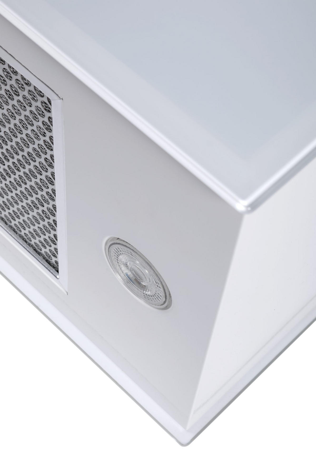 DUNSTABZUGSHAUBE GCH I 333 90 WH Prime + Umluftset, 90 cm Weiß - Weiß, Metall (90/35/30.5cm) - Gurari