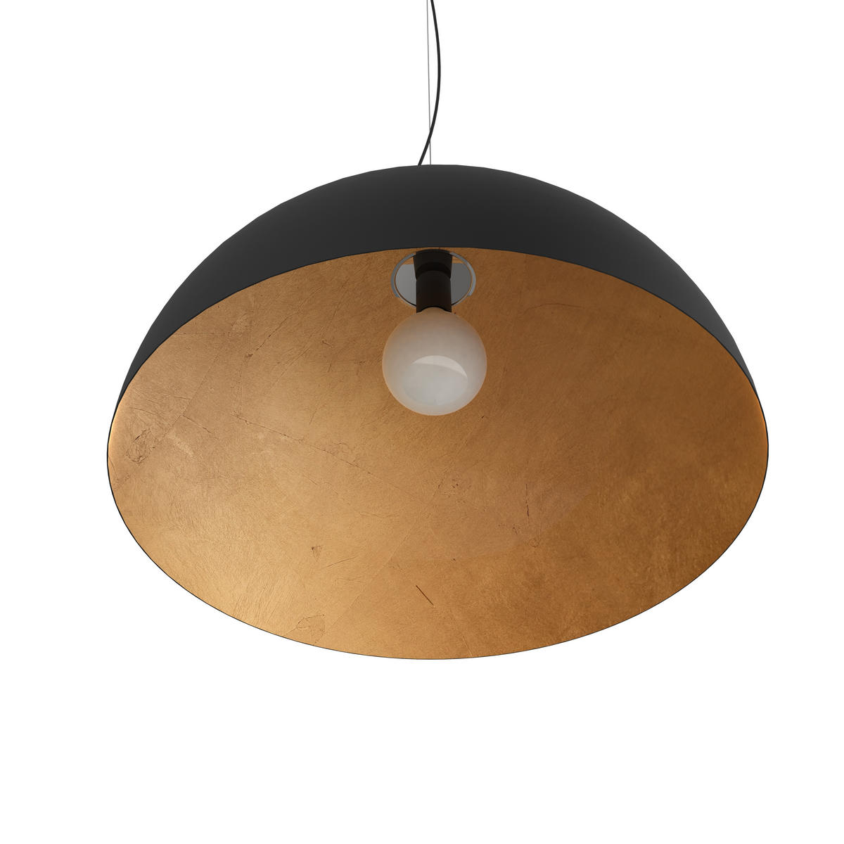 HÄNGELEUCHTE - Goldfarben, Metall (60/60/30cm) - Lumicom