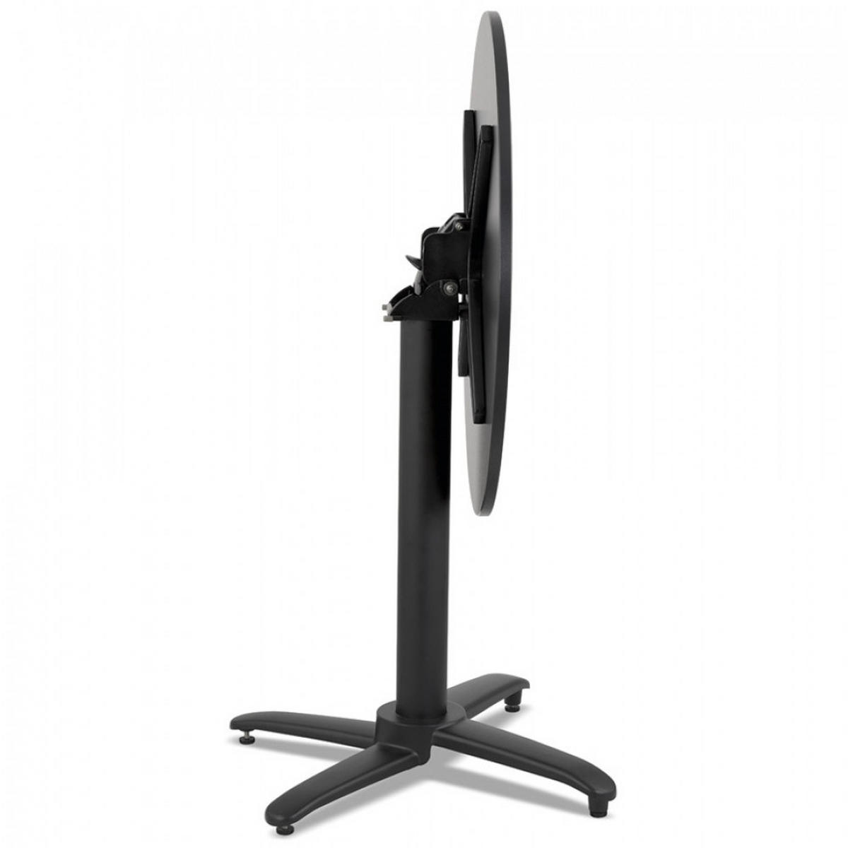 ESSTISCH Schwarz 68x68x74,6 cm - Schwarz, Holz/Metall (68/68/74.6cm) - AlterEgo