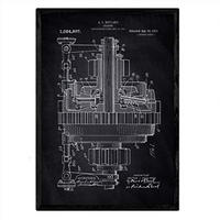 POSTER Gang Patent A3 Rahmenlos - Klar, Papier (29.7/5/42cm) - Nacnic
