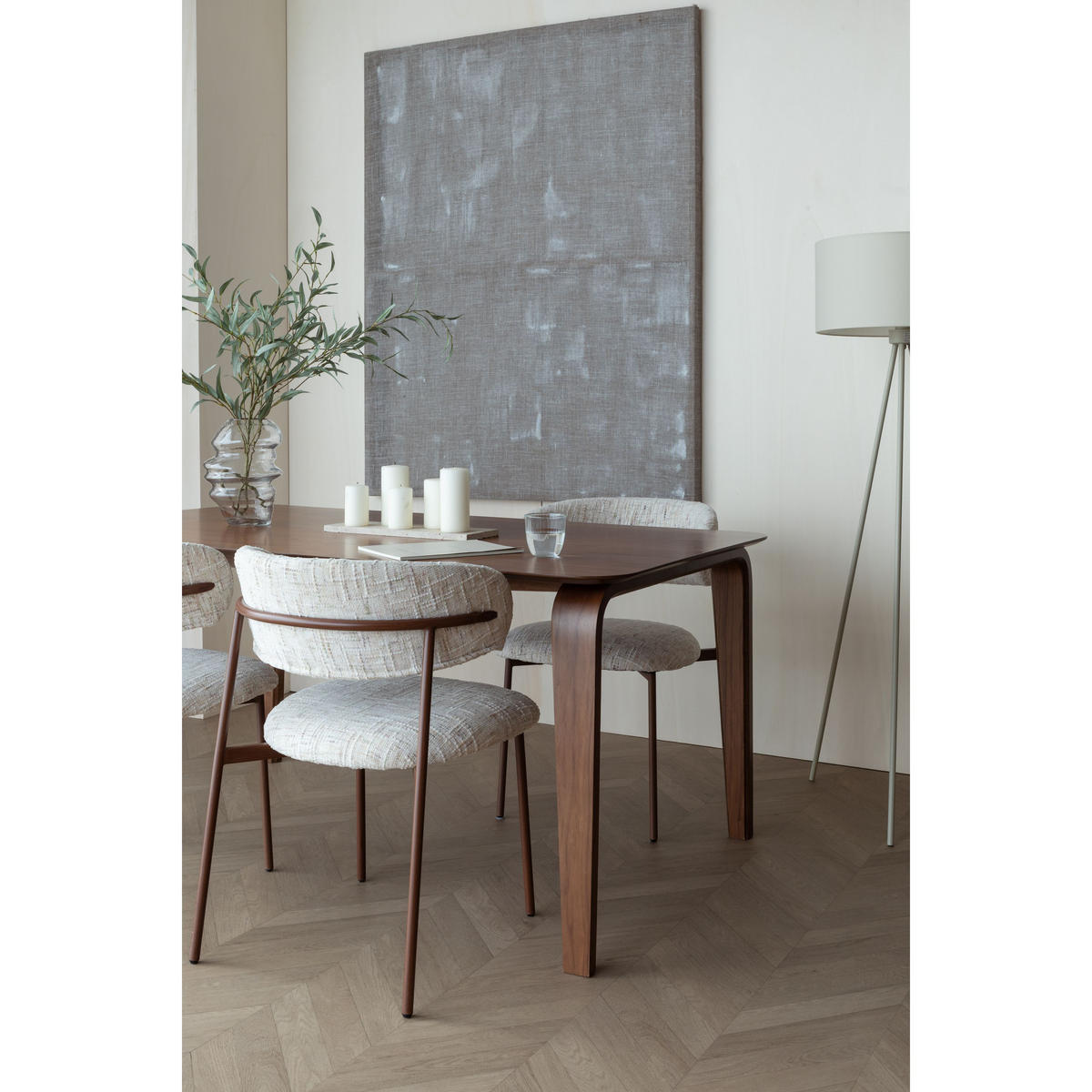 ESSTISCH Walden Braun - Braun, Holzwerkstoff (160/90/75cm) - Housecraft Living