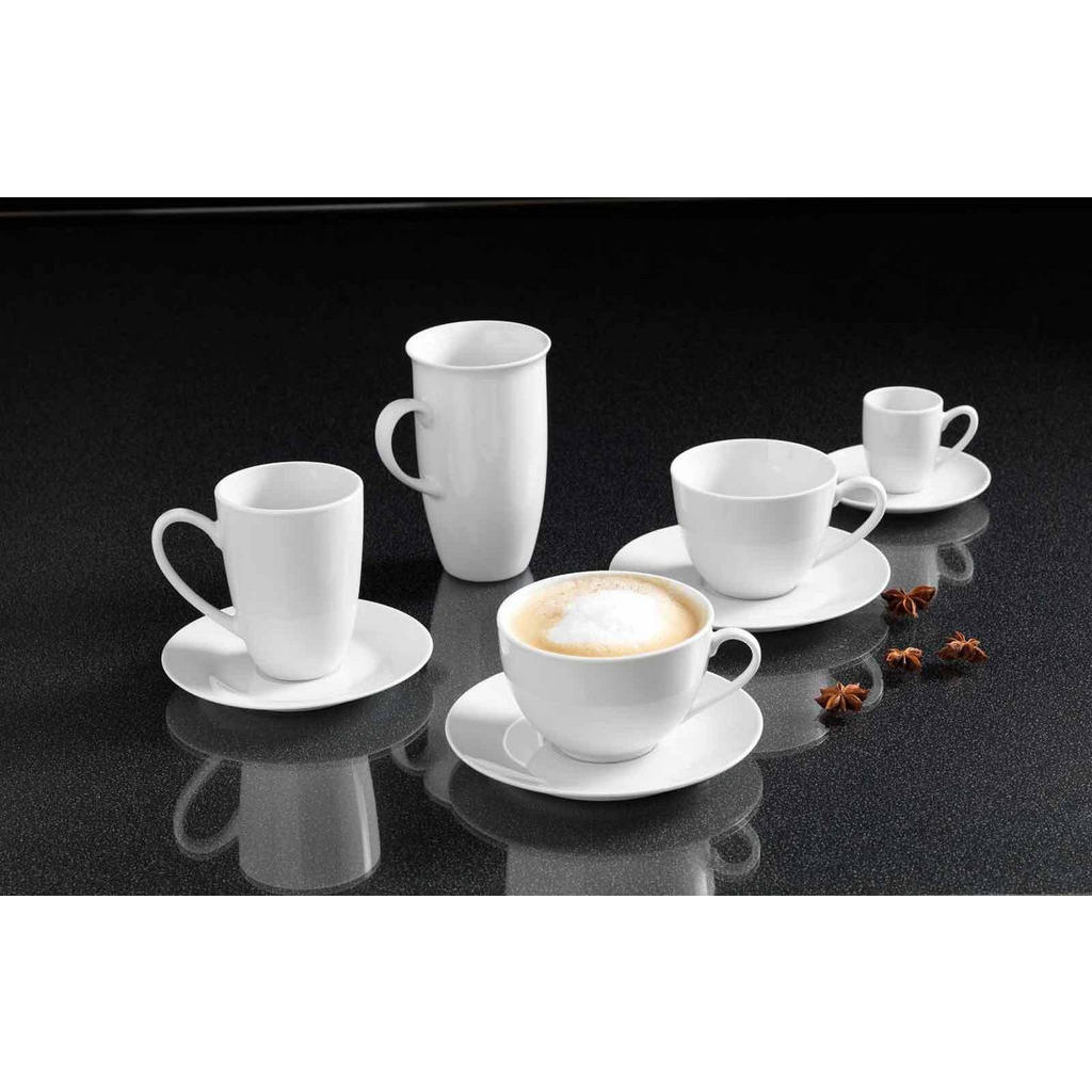 Thumbnail - Ritzenhoff Breker Kaffeetassen, Weiß, Keramik, 0.43 L, Kaffee & Tee, Tassen, Kaffeetassen