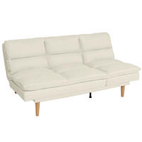 SCHLAFSOFA Cremeweiß - Weiß, Textil (180/90/110cm) - MCW