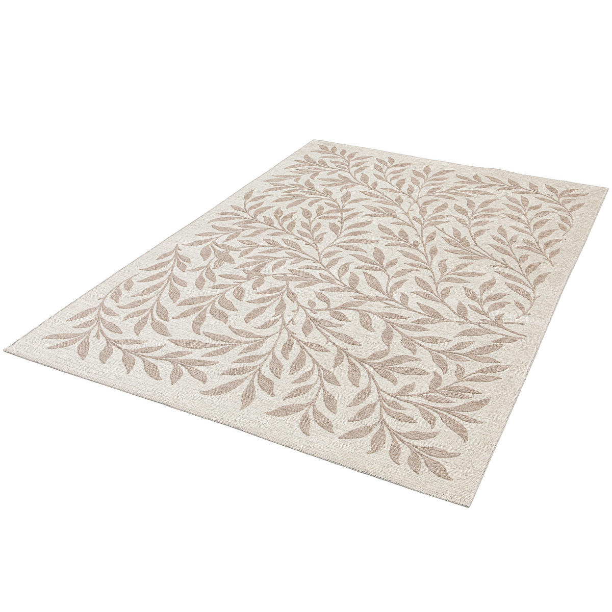 TEPPICH aus recycelten Fasern im Designstil beige - Beige, Textil (120/170cm) - AFK Living