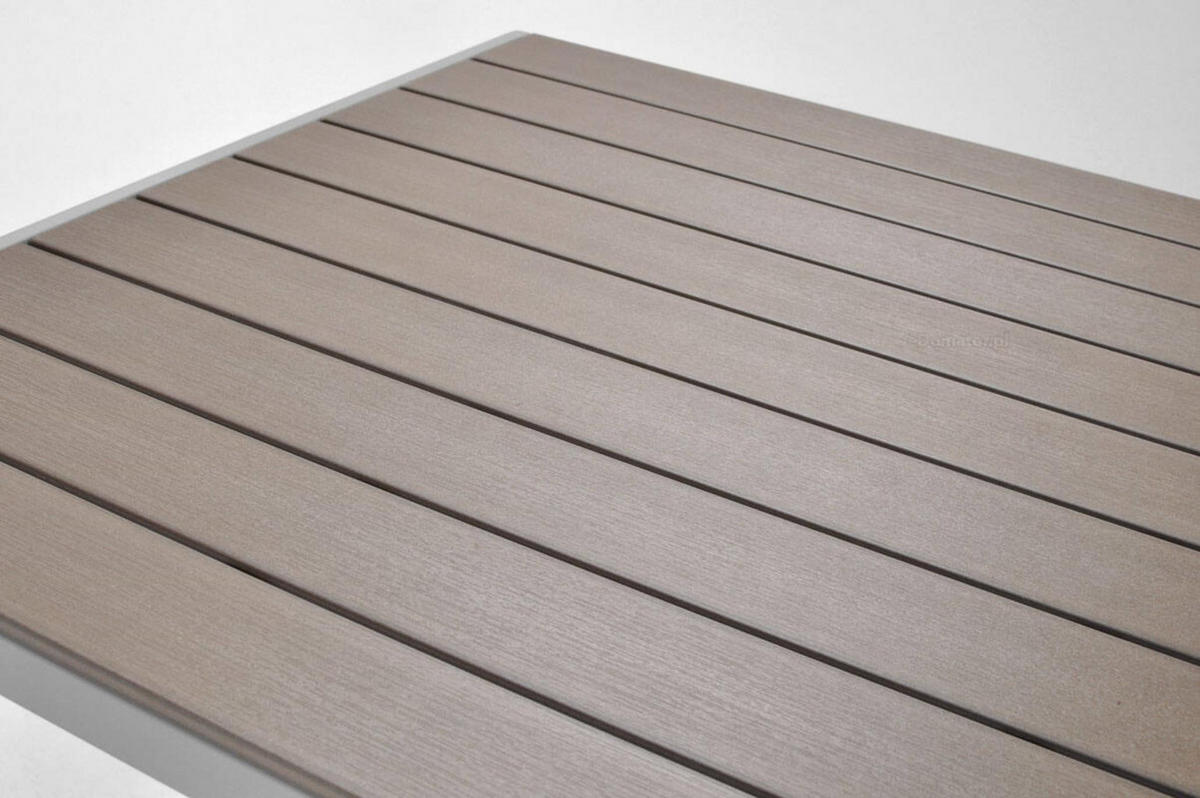 GARTENTISCH Bosano Braun, mit Dunkelbraun Beine - Braun, Holzwerkstoff (150/90/74cm) - Bettso