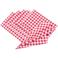 STOFFSERVIETTEN, 6er-Set, 45x45 cm, 100% Baumwolle, Rot - Rot, Textil (45/45cm) - Zollner