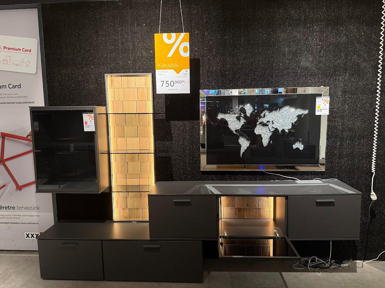 SZEKRÉNYSOR TEJA-BUDAÖRS OUTLET - Moderano