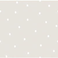 TAPETE Punkte 53 cm x 10 m - Beige, Papier (53/0.1cm) - Sanders & Sanders