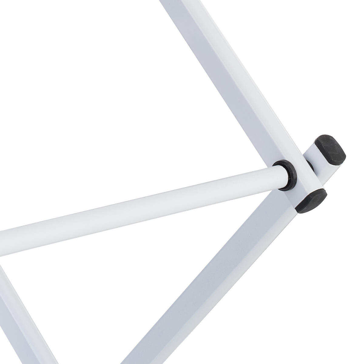 STOJAN na sušenie - biela, kov/plast (73/104/38cm) - Relaxdays