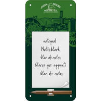 NOTIZBLOCKSCHILD John Deere - Multicolor, Metall (10/1/0.9cm) - Nostalgic-Art