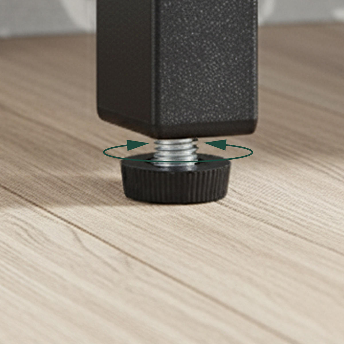 WÄSCHESAMMLER - Schwarz, Holzwerkstoff/Textil (50/72/33cm) - Relaxdays