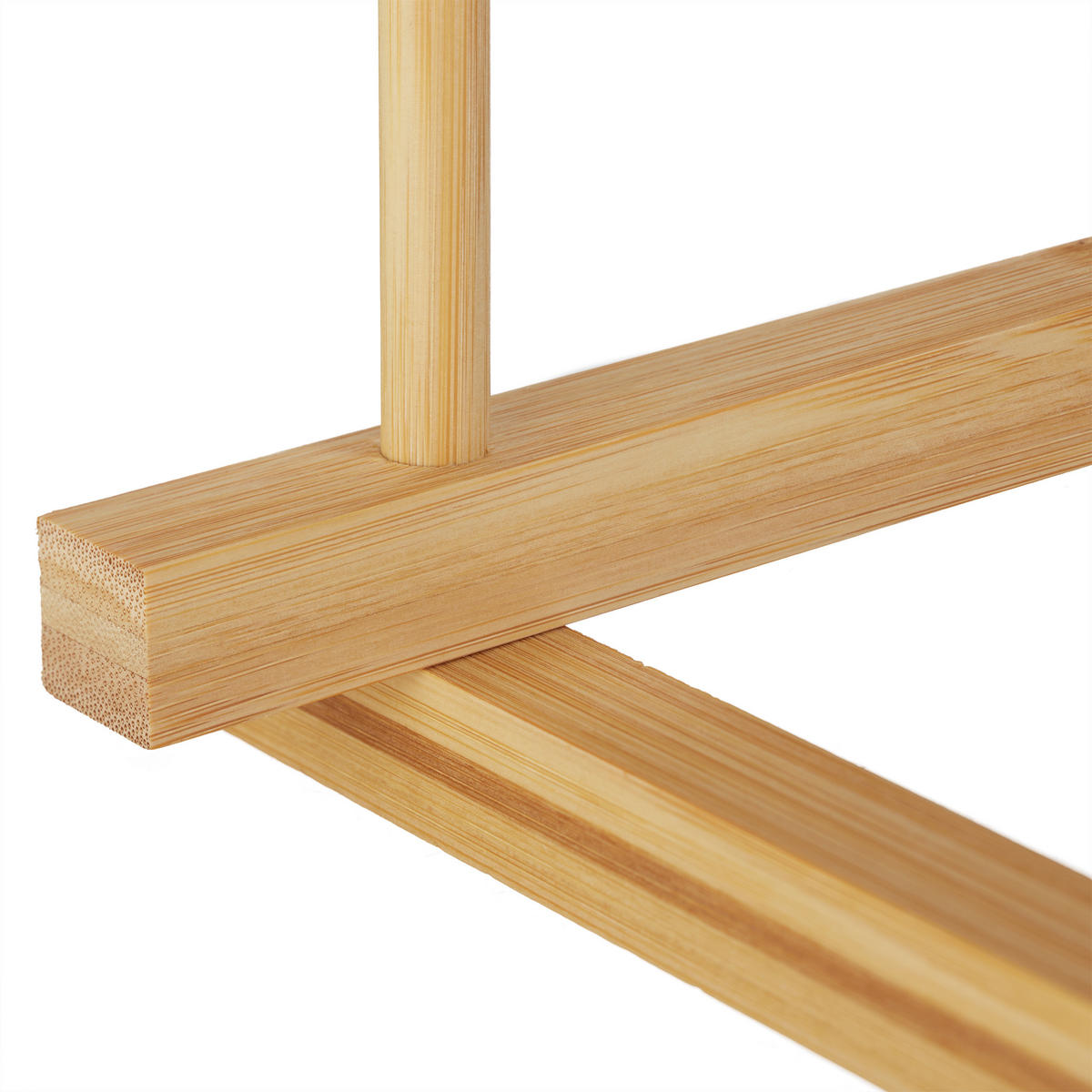 NUDELTROCKNER - Hellbraun, Holz (26.5cm) - Relaxdays