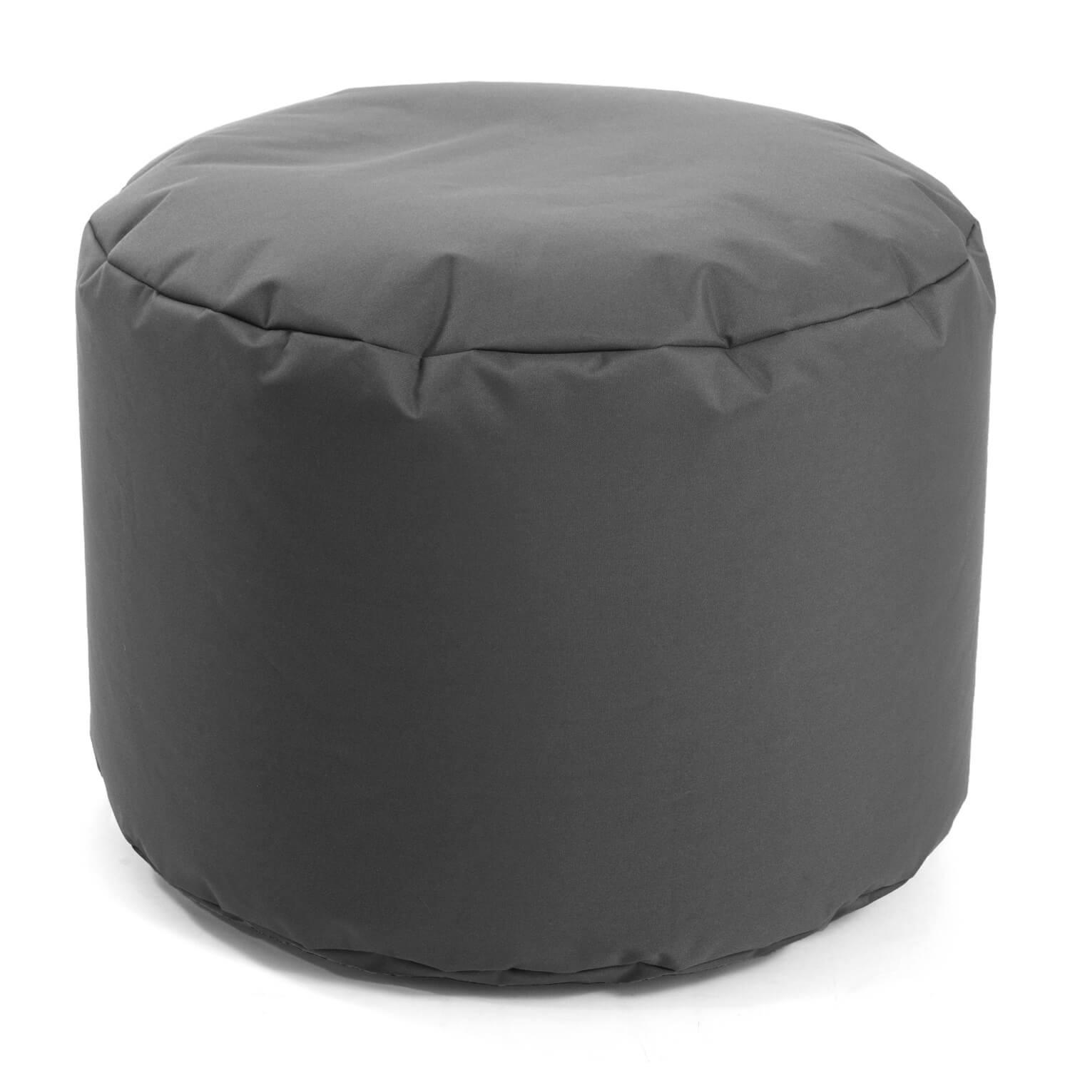 POUF Der Ruhepouf - Anthrazit, Textil (60/40/60cm) - Mokebo