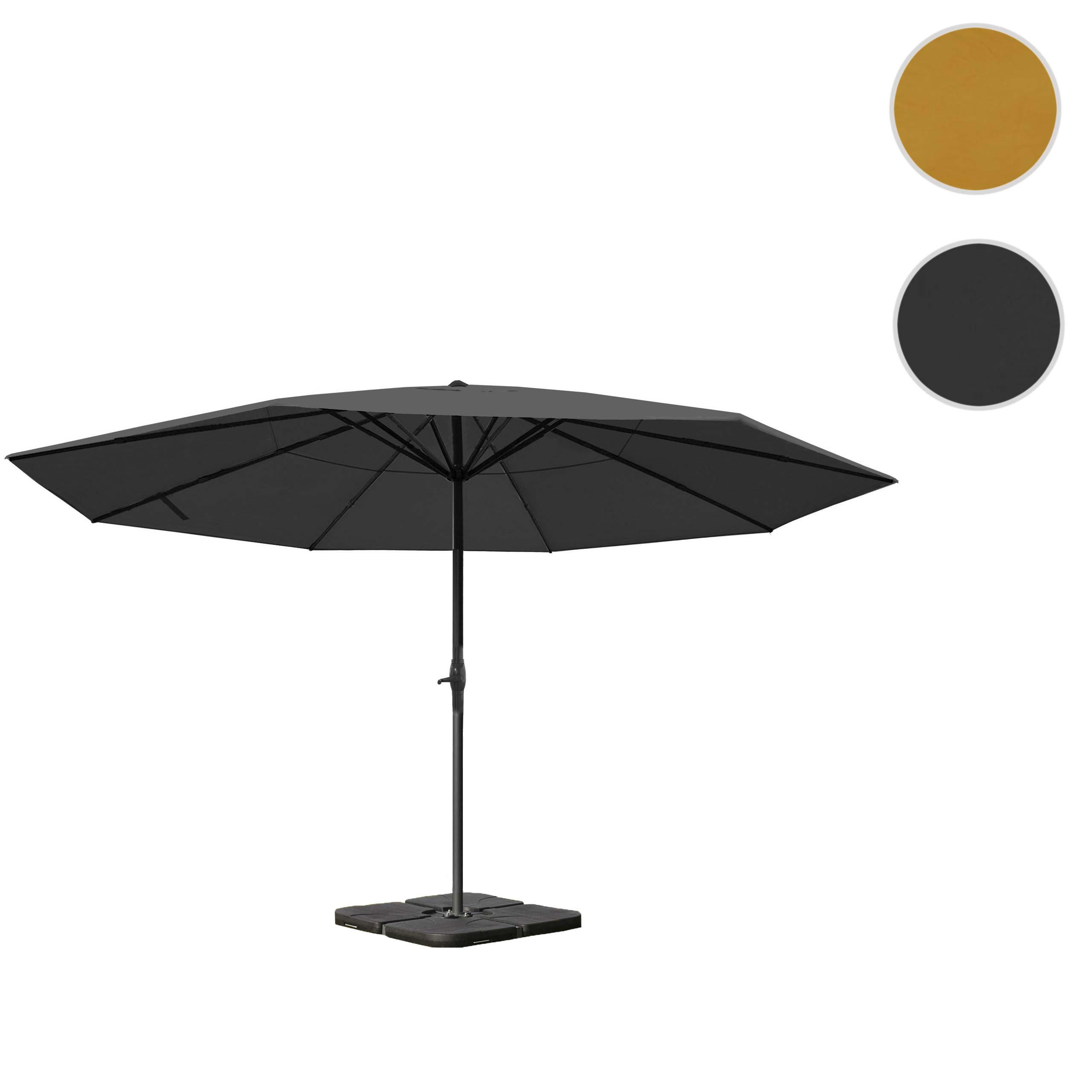 SONNENSCHIRM PRO Anthrazit - Anthrazit, Metall (500/500cm) - MCW