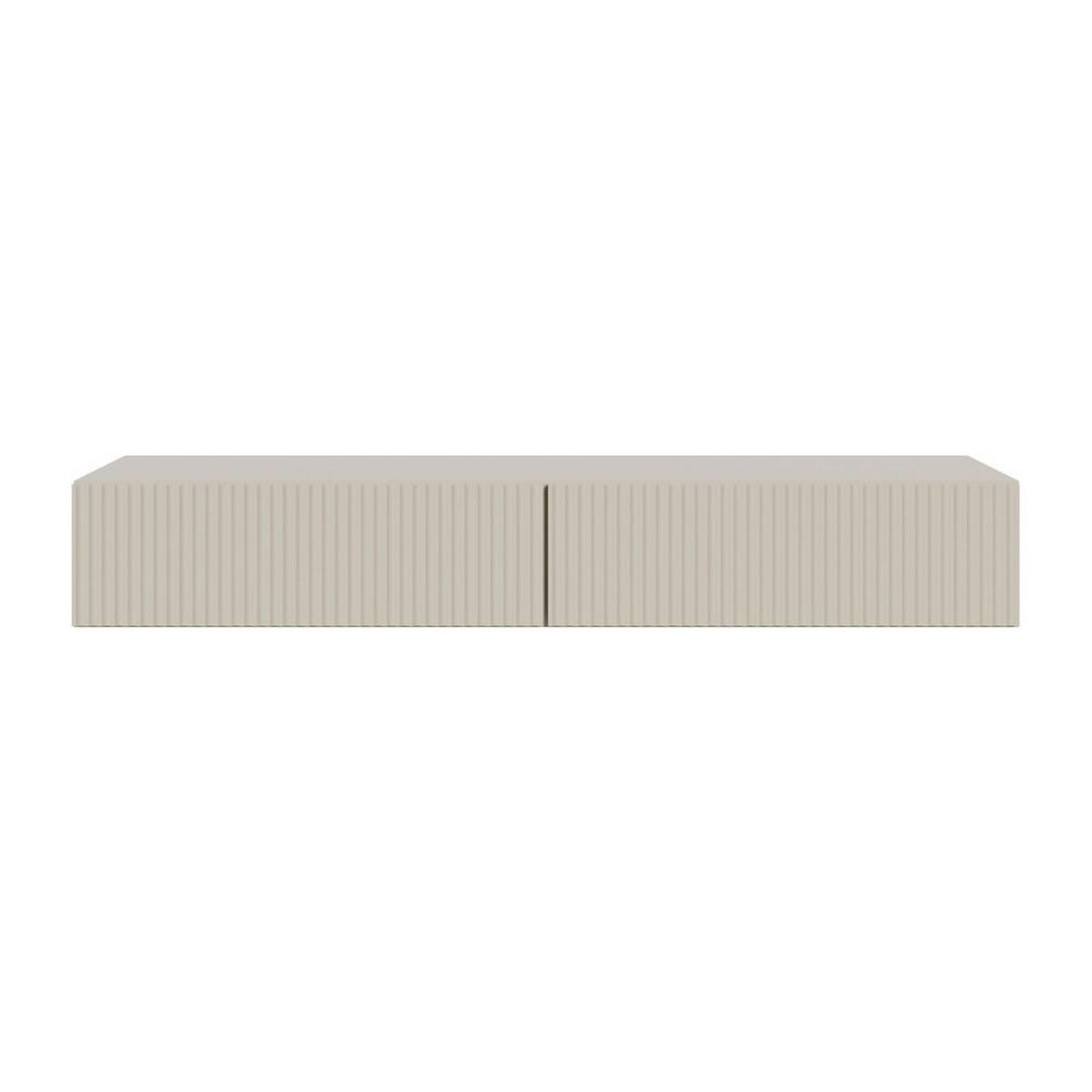 KONSOLE Veldio Graubeige 110 cm - Greige, Holzwerkstoff (110/16/40cm) - Selsey