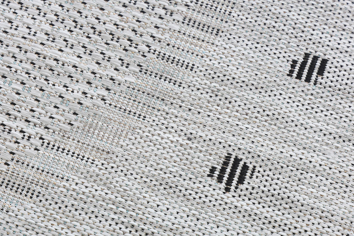 TEPPICH MELISSA Grau 200/200 cm - Grau, Kunststoff (200/200cm) - Tapiso