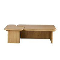 COUCHTISCHE Massivholz 35/96/45/55 cm - Eichefarben, Holz (60/96/55cm) - Signature