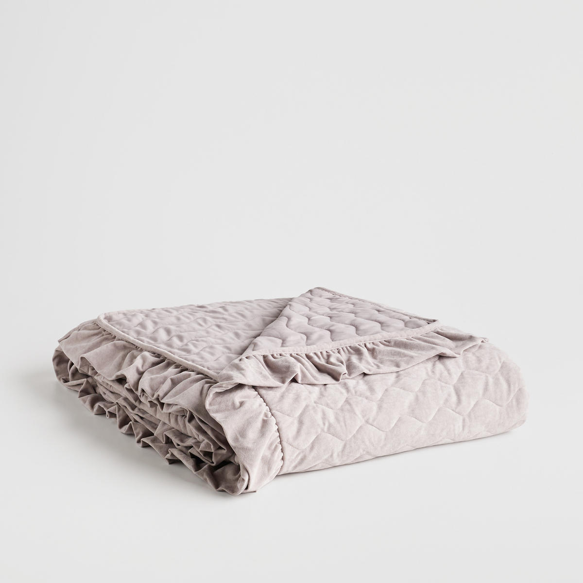 TAGESDECKE Marita - Violett, Textil (200/220cm) - home&you