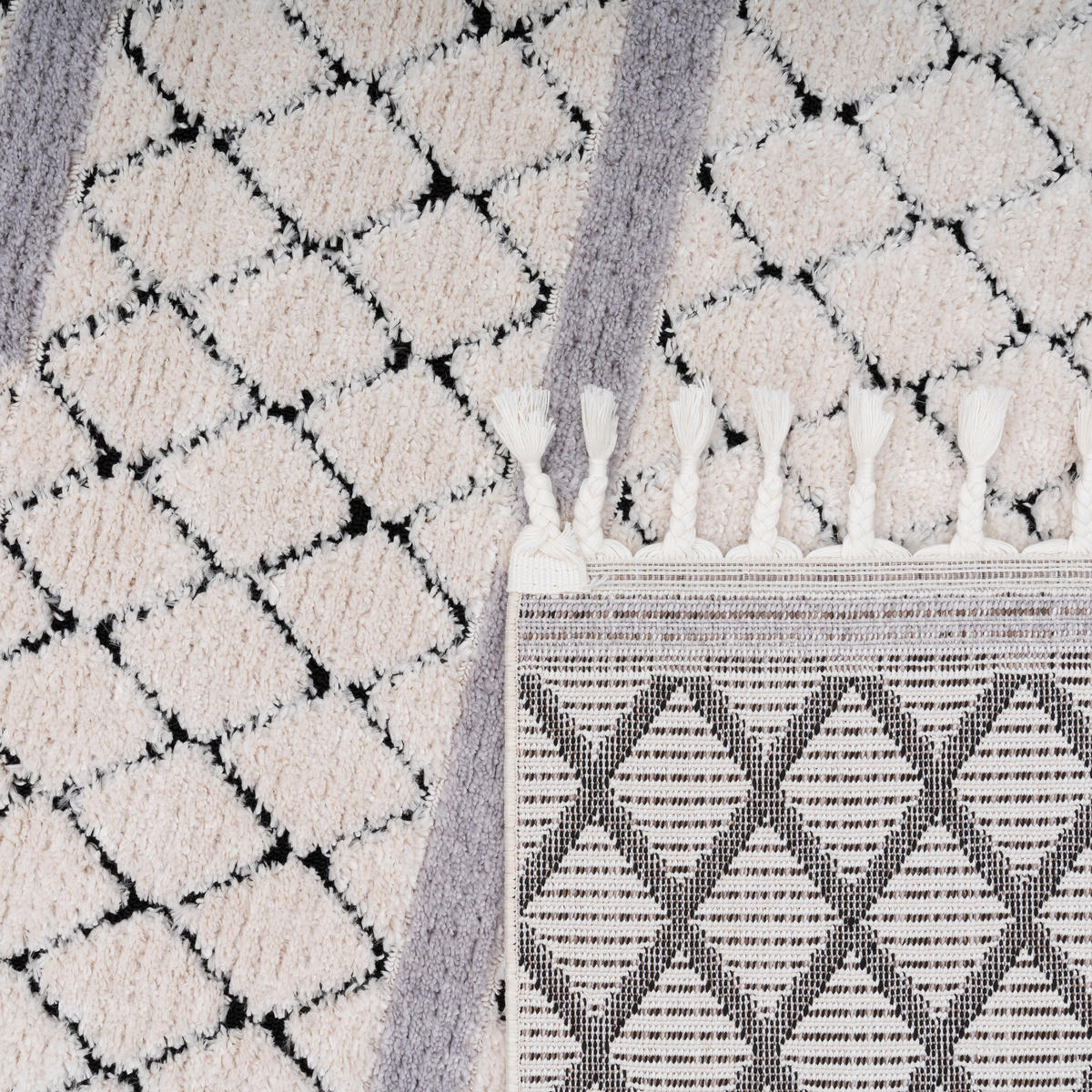 KURZFLORTEPPICH 160/230 cm Epperson 946 - Grau, Textil (160/230cm) - Paco Home