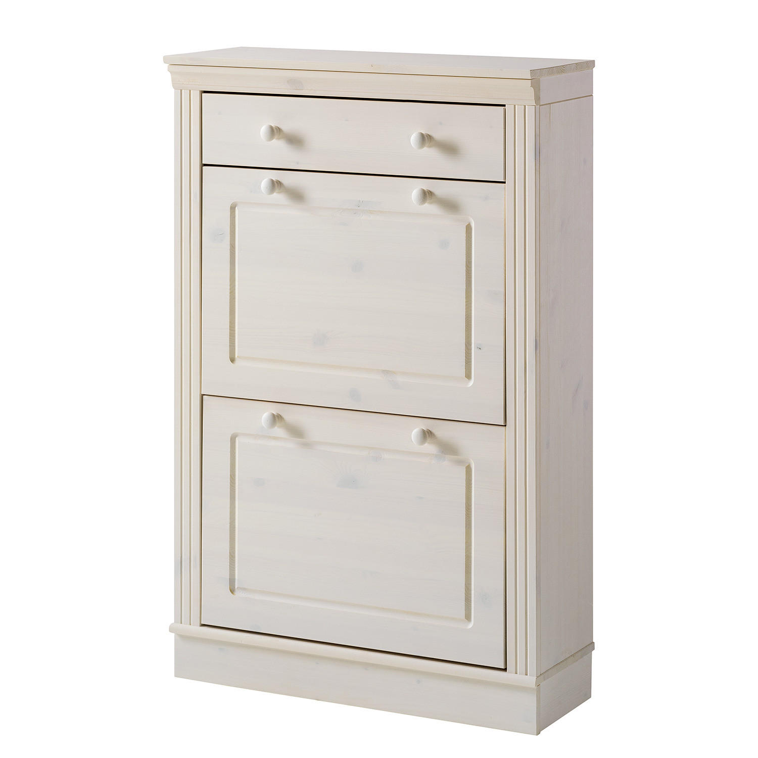 SCHUHKIPPER mit 2 Klappen - Kieferfarben, Holz (70/108/27cm) - home24