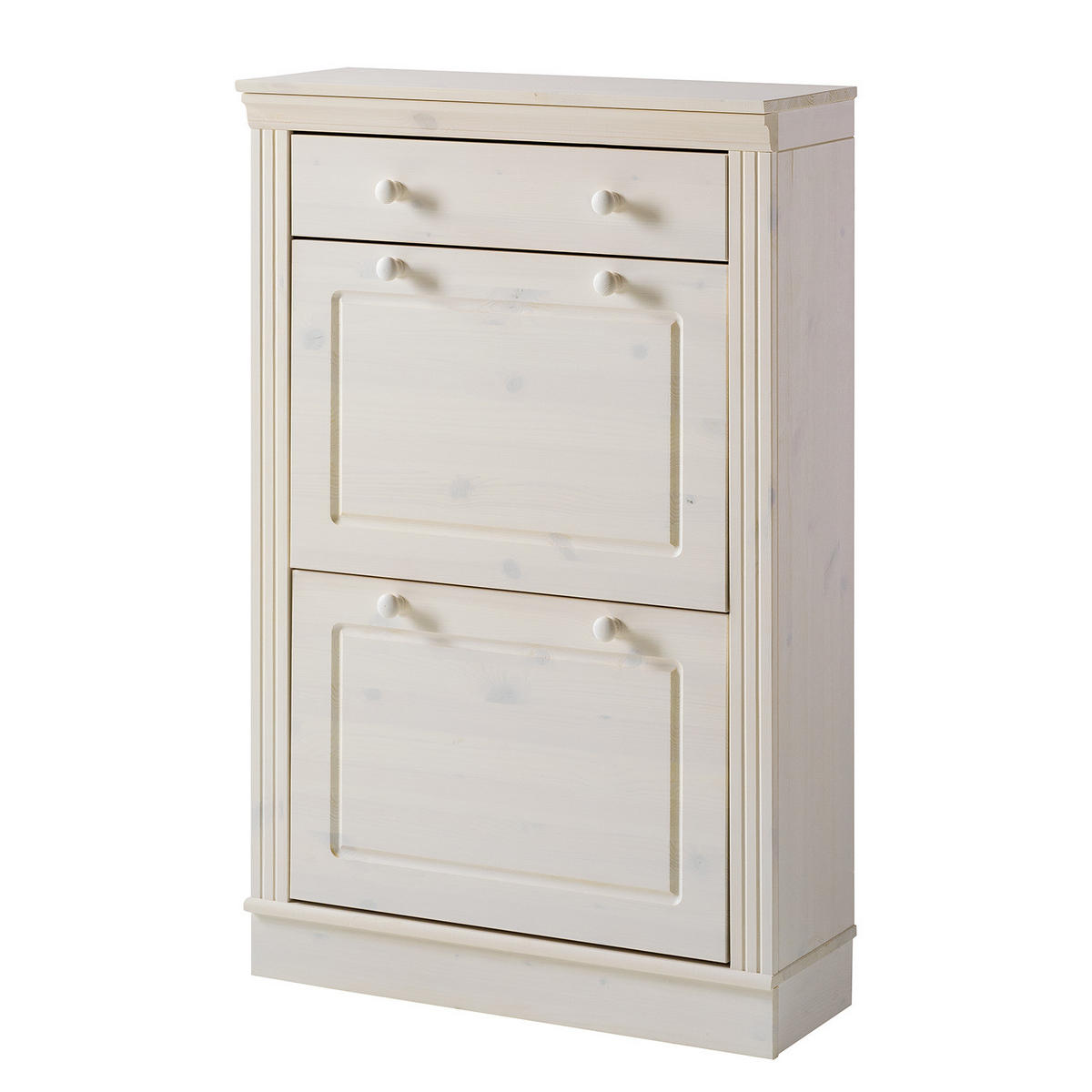 SCHUHKIPPER mit 2 Klappen - Kieferfarben, Holz (70/108/27cm) - home24